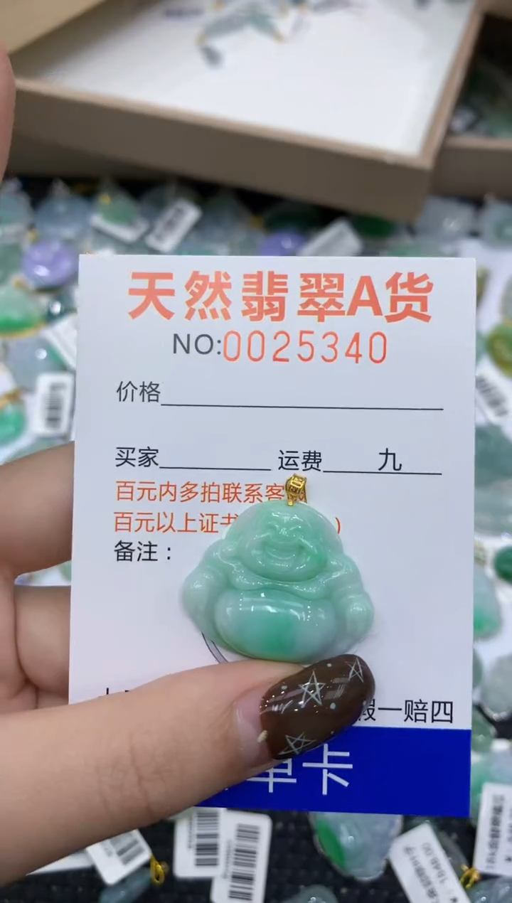 【闪购商品】翡翠颈饰18K金镶嵌11111111111
