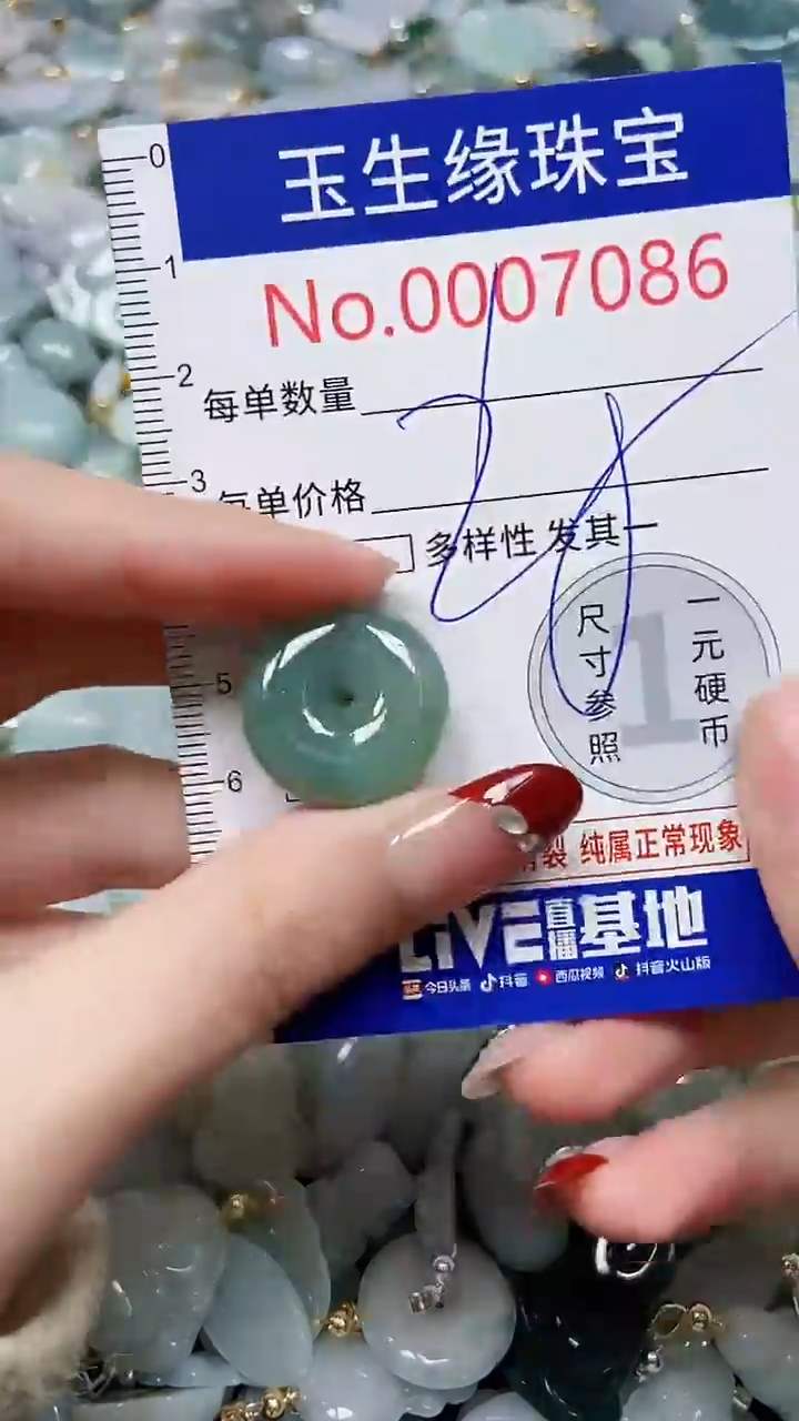 【闪购商品】翡翠颈饰未镶嵌闪购00007086