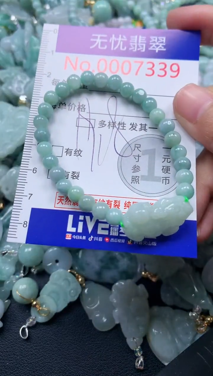 颈饰未镶嵌翡翠7339