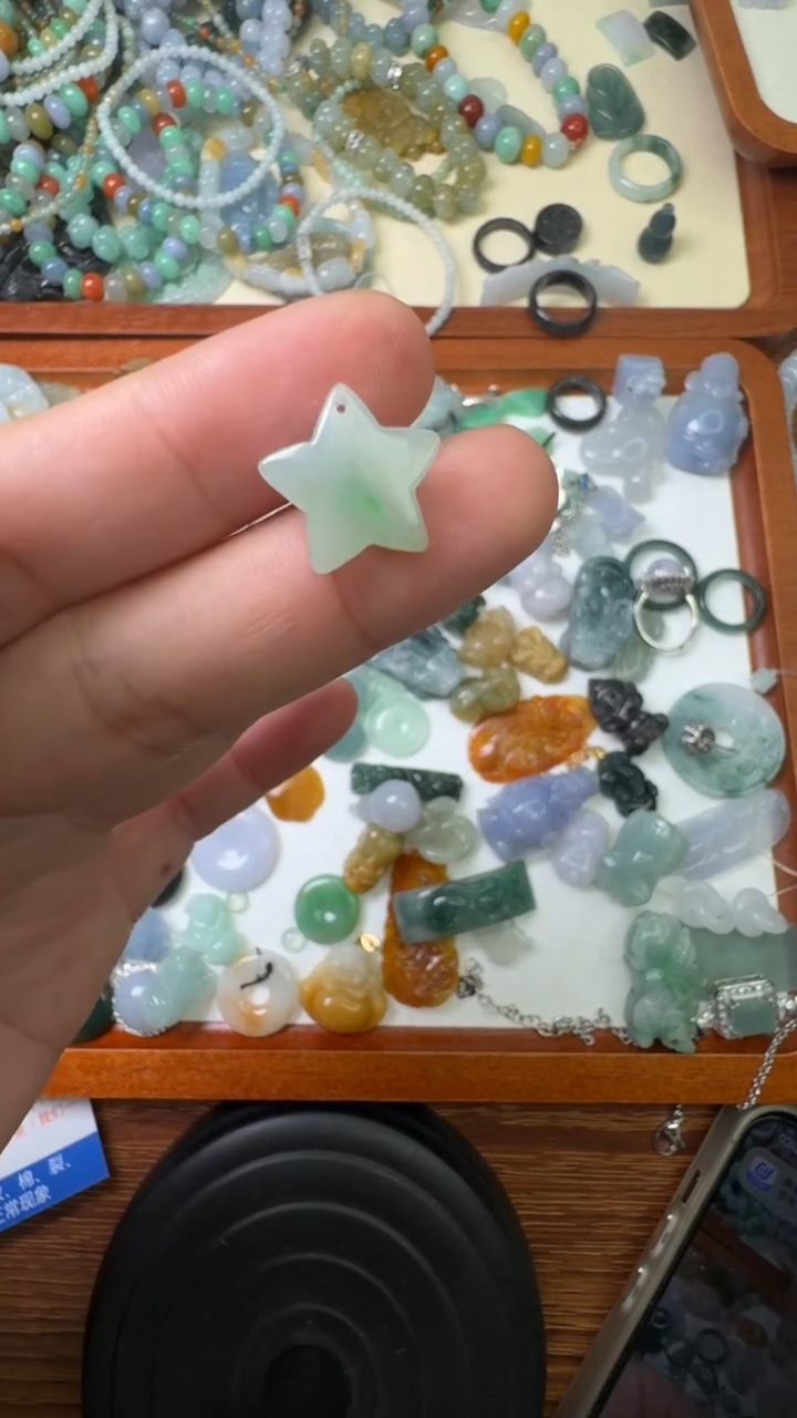 【闪购商品】翡翠颈饰未镶嵌【闪购商品】 翡翠  未镶嵌