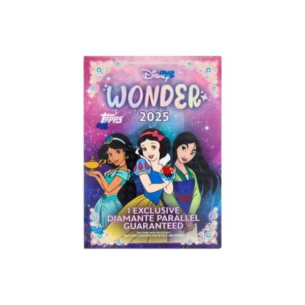 【拆盒】2025 Topps Disney Wonder迪士尼公主手雷盒（下单默认代拆）