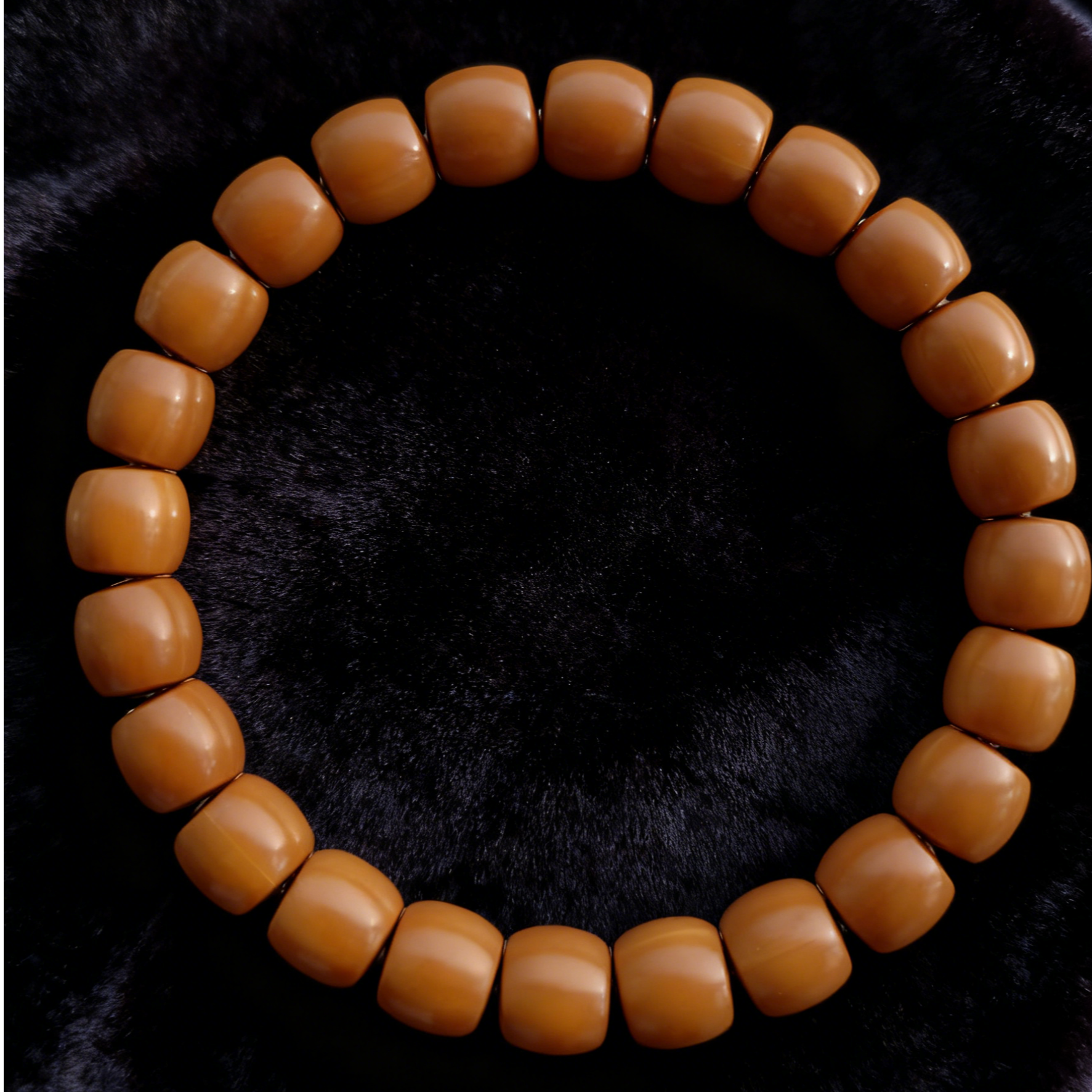 SSS级全品直切桶珠无药无瑕精品精工猴头手串文玩原皮原色高端