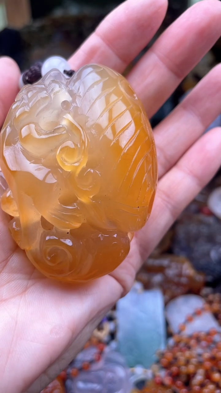 【闪购商品】玛瑙/玉髓颈饰未镶嵌AA