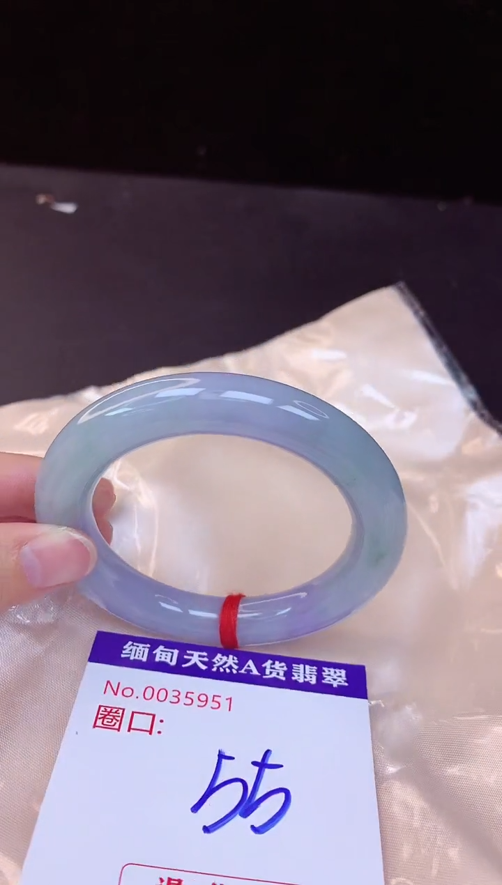 【闪购商品】翡翠手镯未镶嵌55+             