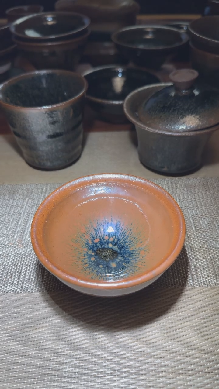 【闪购商品】茶盏通天龙窑柴烧建盏通天龙窑柴烧建盏