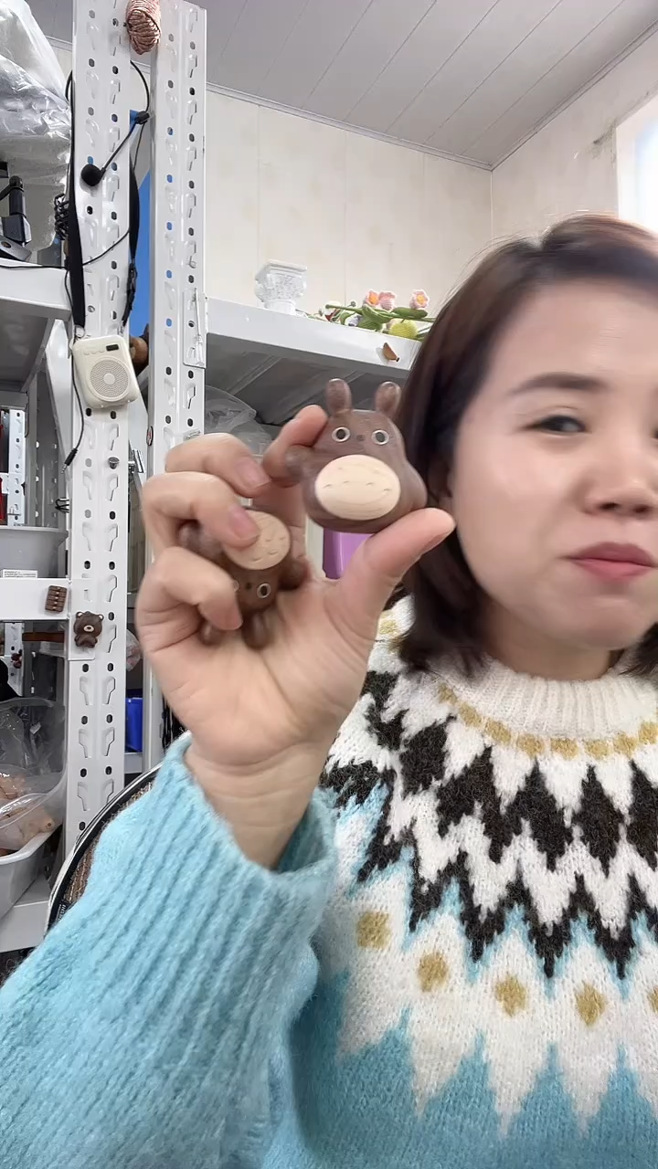 木小龙猫冰箱贴1