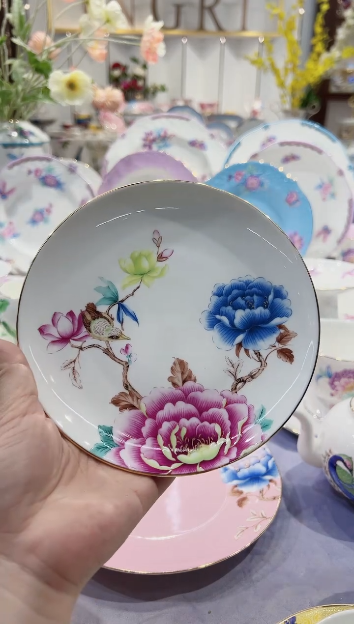 【闪购商品】骨瓷6英寸盘子