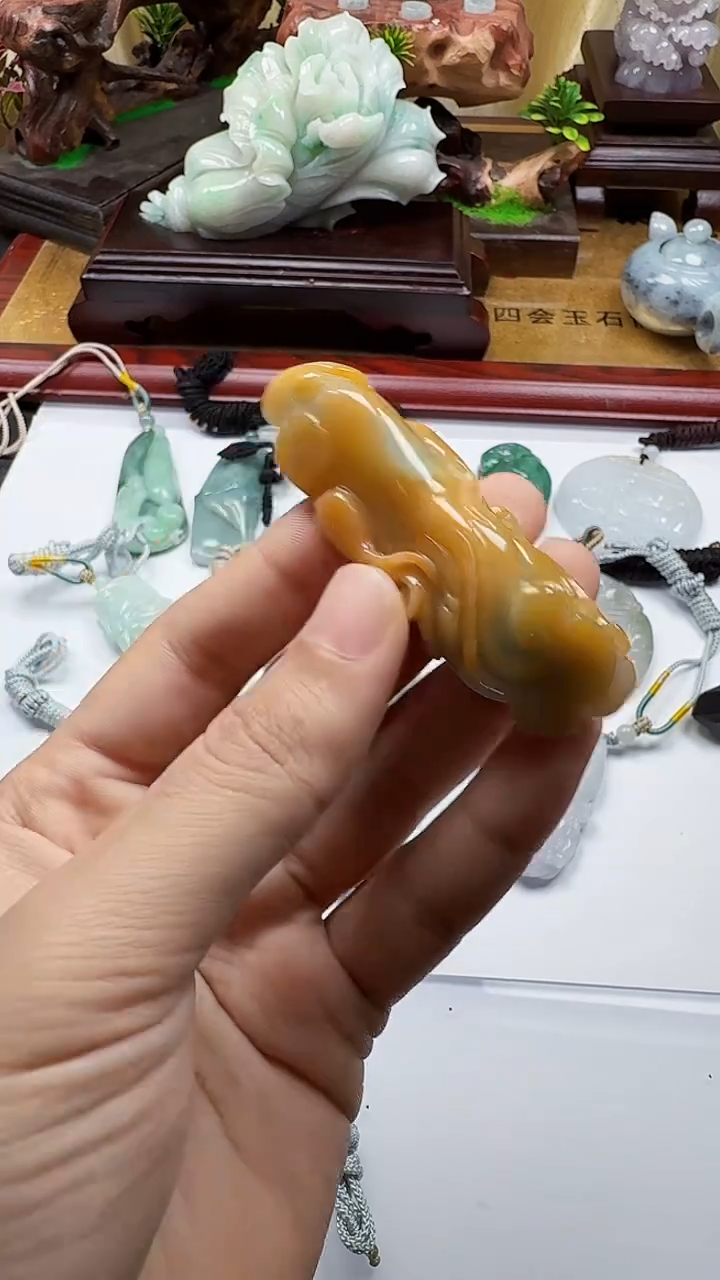 吊坠(不含链)未镶嵌翡翠1