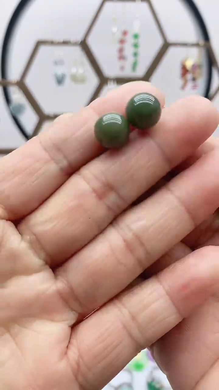 未镶嵌和田玉耳饰510