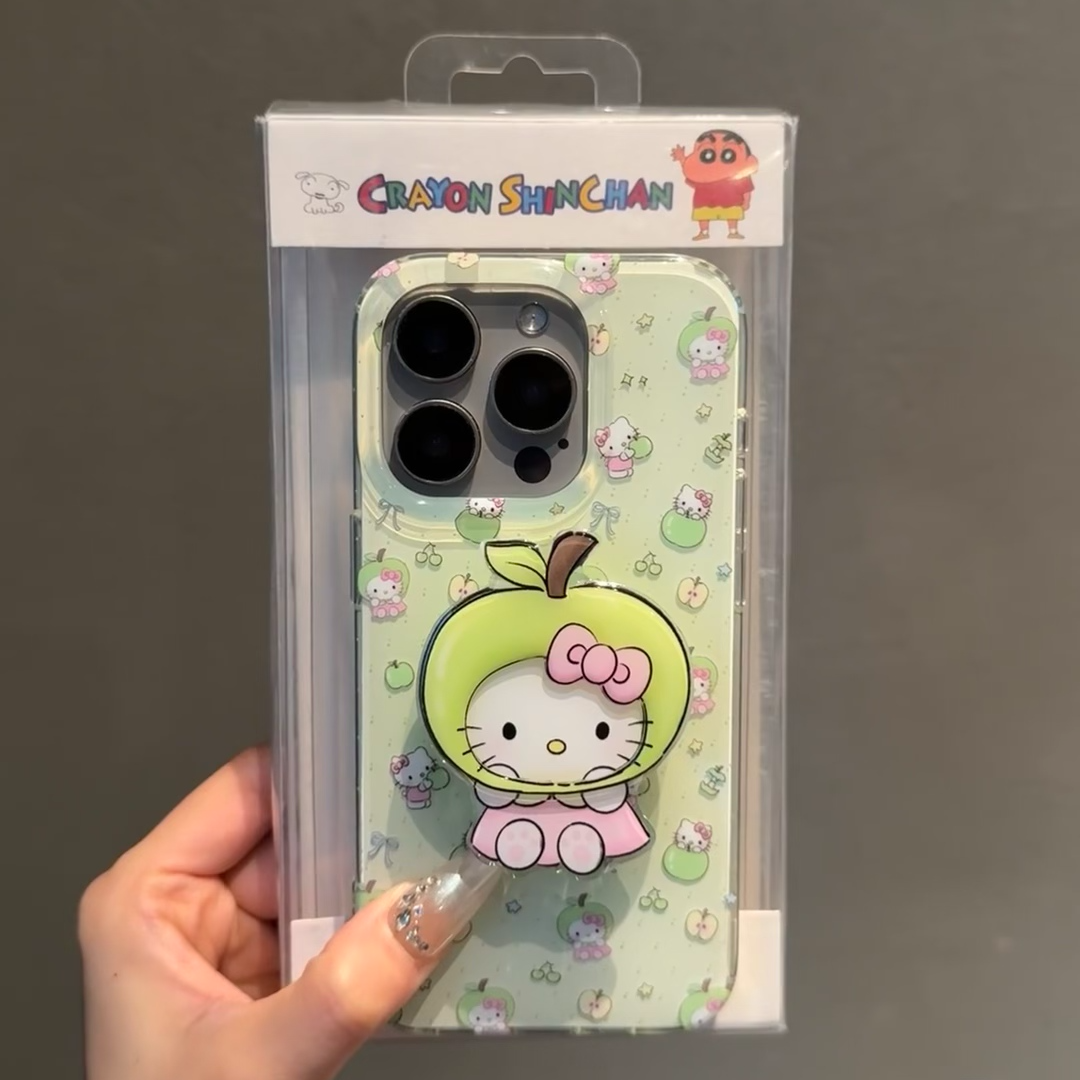 青苹果KT西高地适用苹果华为vivo小米oppo女iphone15/16/14手机壳