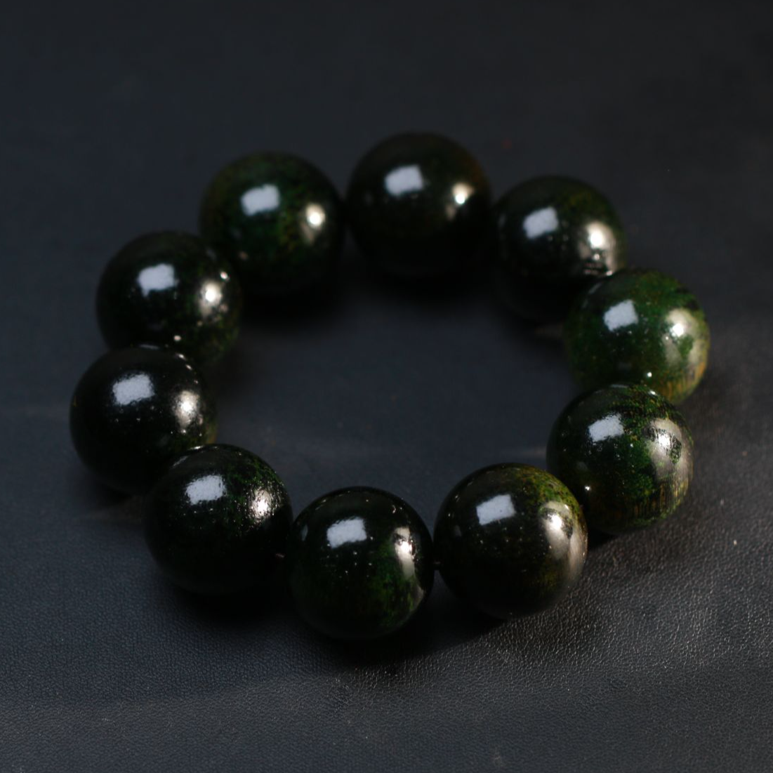 【曹总文玩】25mm文玩沉香木串手链FZ332