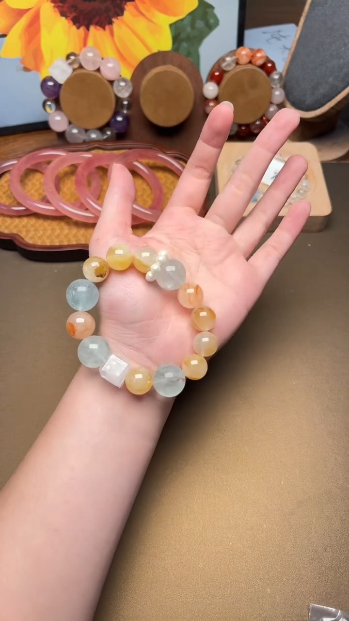 未镶嵌手串水晶1