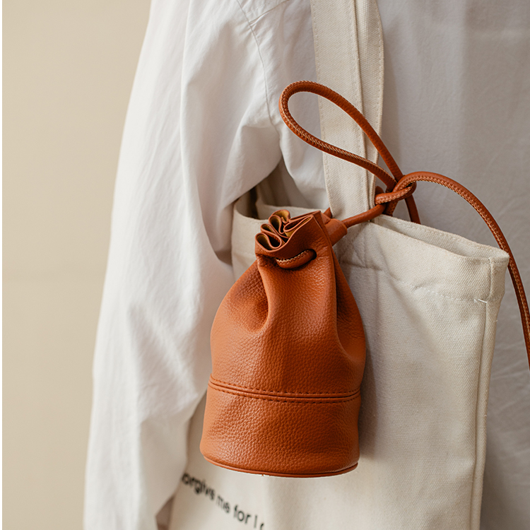 旅行茶具收纳袋便携皮革抽绳束口小号茶壶茶杯盖碗茶器防撞防护袋