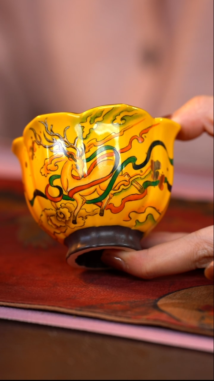 茶杯紫砂【宜景窑系列】杯子