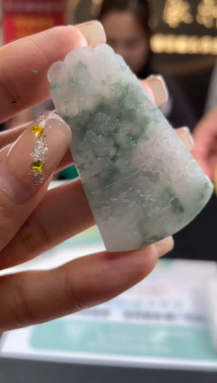 定制翡翠未镶嵌翡翠B4899