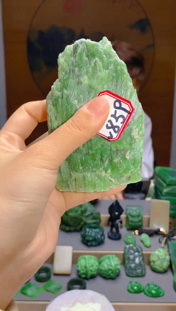 【闪购商品】和田玉（碧玉）珠宝半成品未镶嵌1