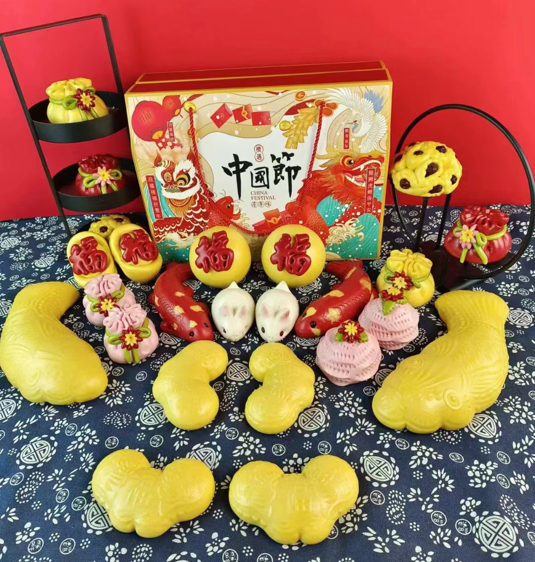 礼盒花糕（下单前请提前预定）小花卷