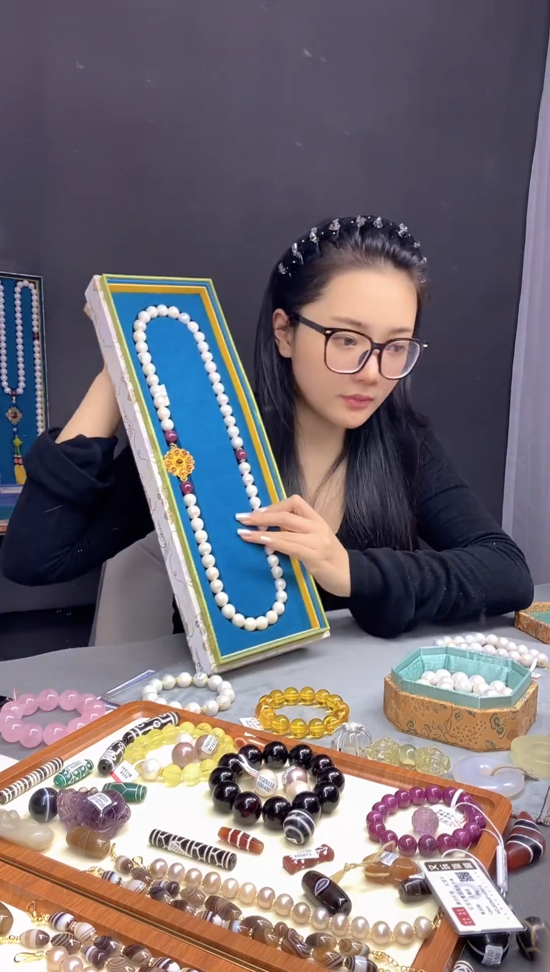 s***i五十四子项链一物一证 铜乐旭收藏