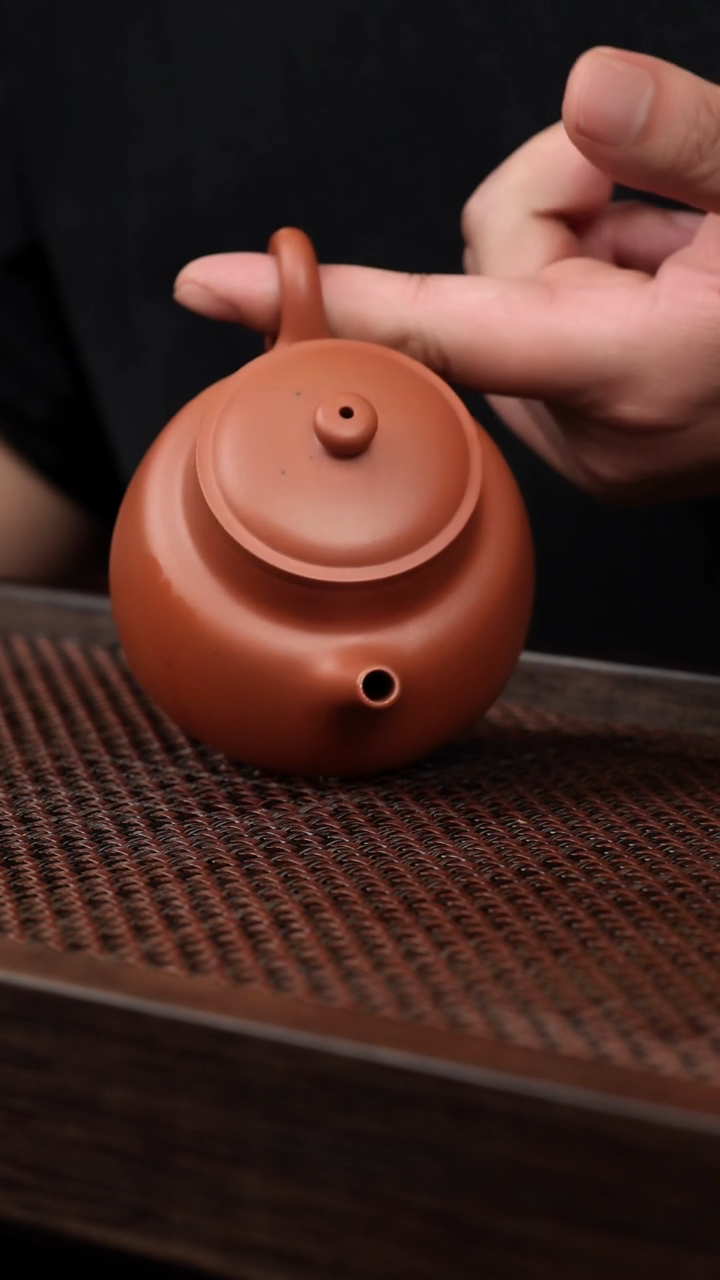 【闪购商品】紫砂茶壶大红泥言心