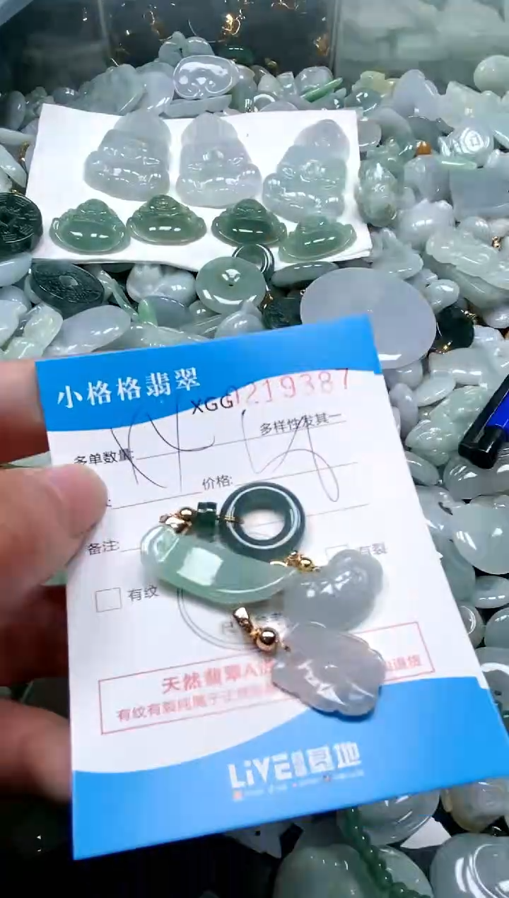 【闪购商品】翡翠颈饰未镶嵌闪购商品0219387