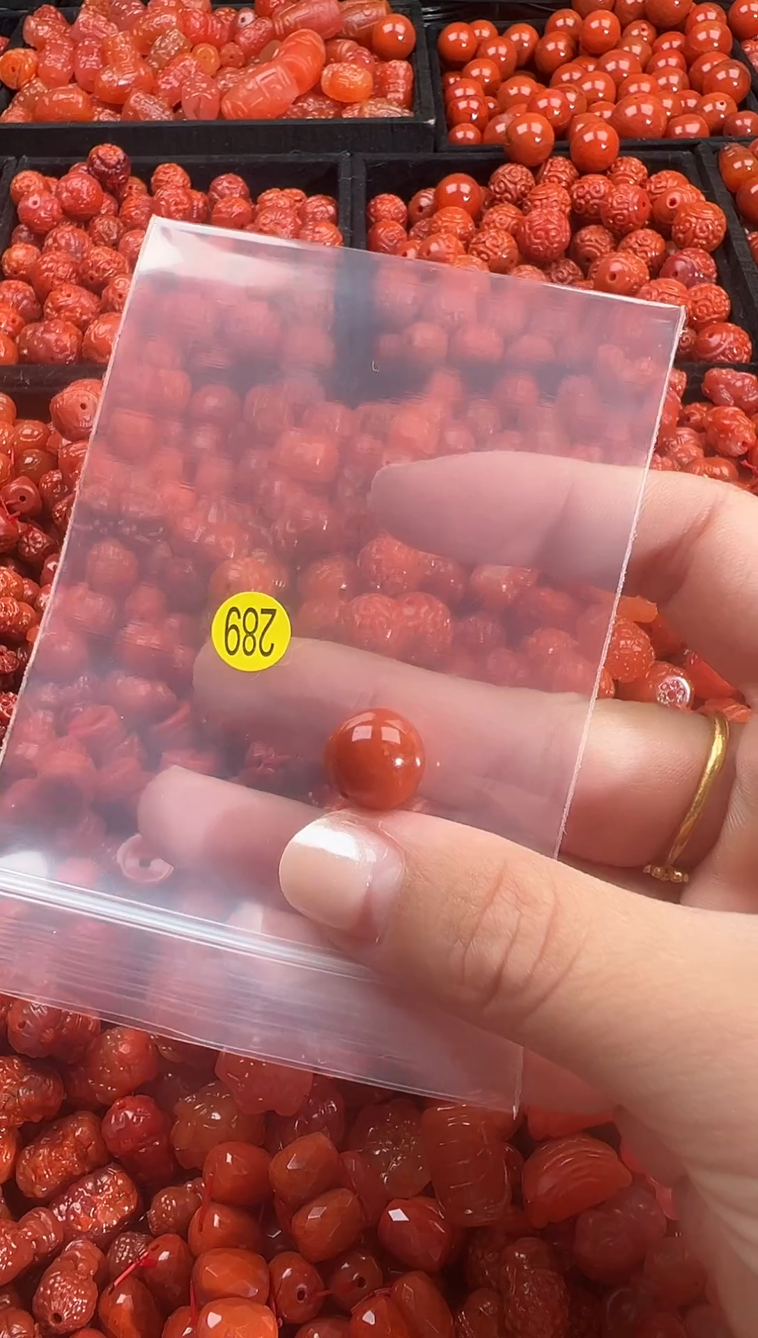 颈饰未镶嵌南红玛瑙4