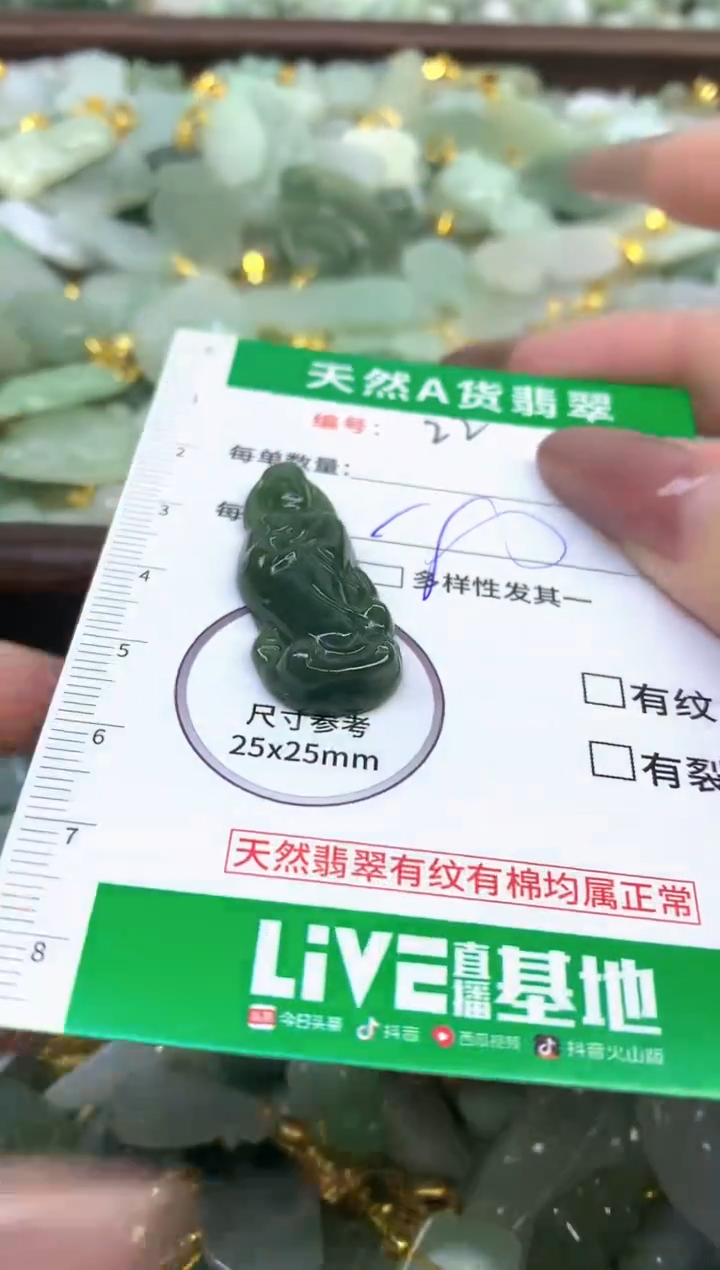 颈饰未镶嵌翡翠纯天然缅甸A货翡翠