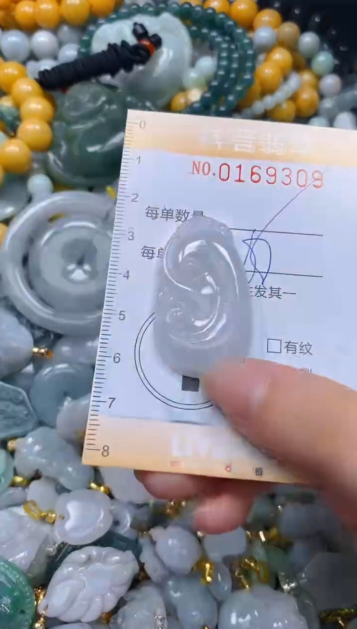 翡翠未镶嵌颈饰闪购0169309