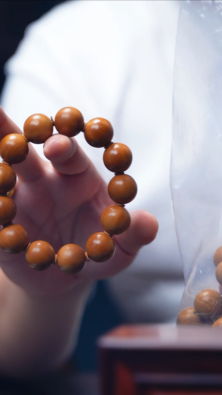 橄榄核手串/手链橄榄核【正圆】微色差