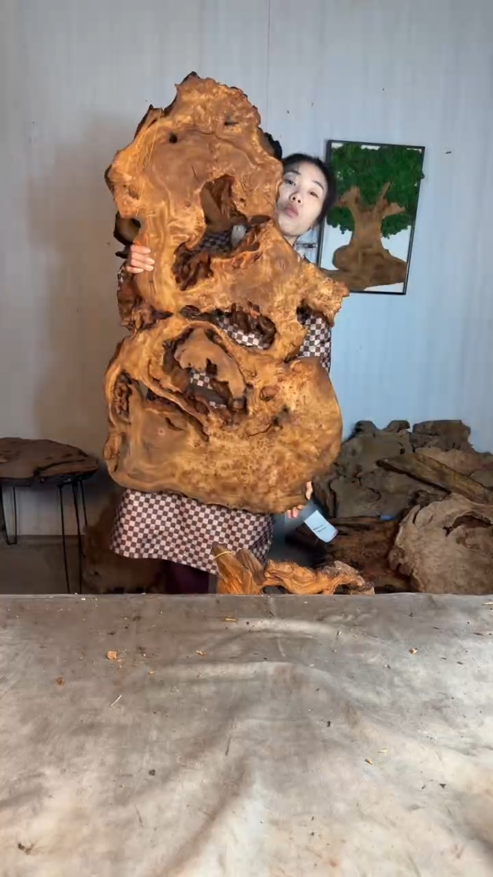 香杉木木头款杉木瘤挂件【原料】028