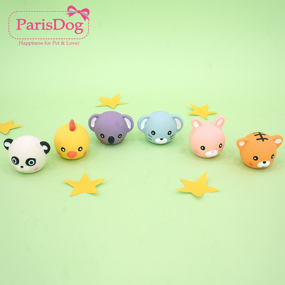 【ParisDog】小动物乳胶玩具猫狗互动乐趣玩具