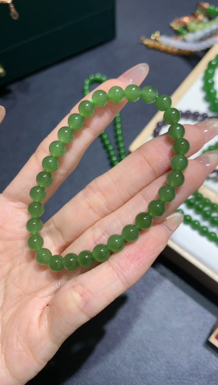 【闪购商品】和田玉手串未镶嵌团购2