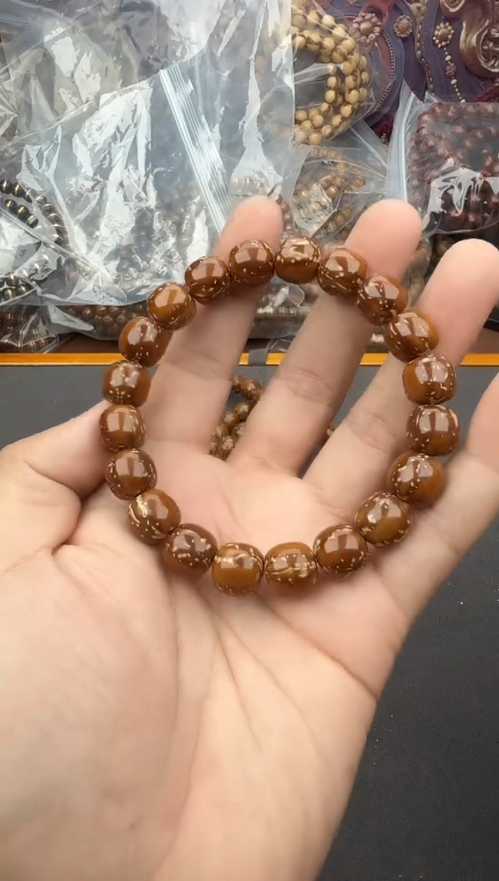 手串紫金鼠21号半实心