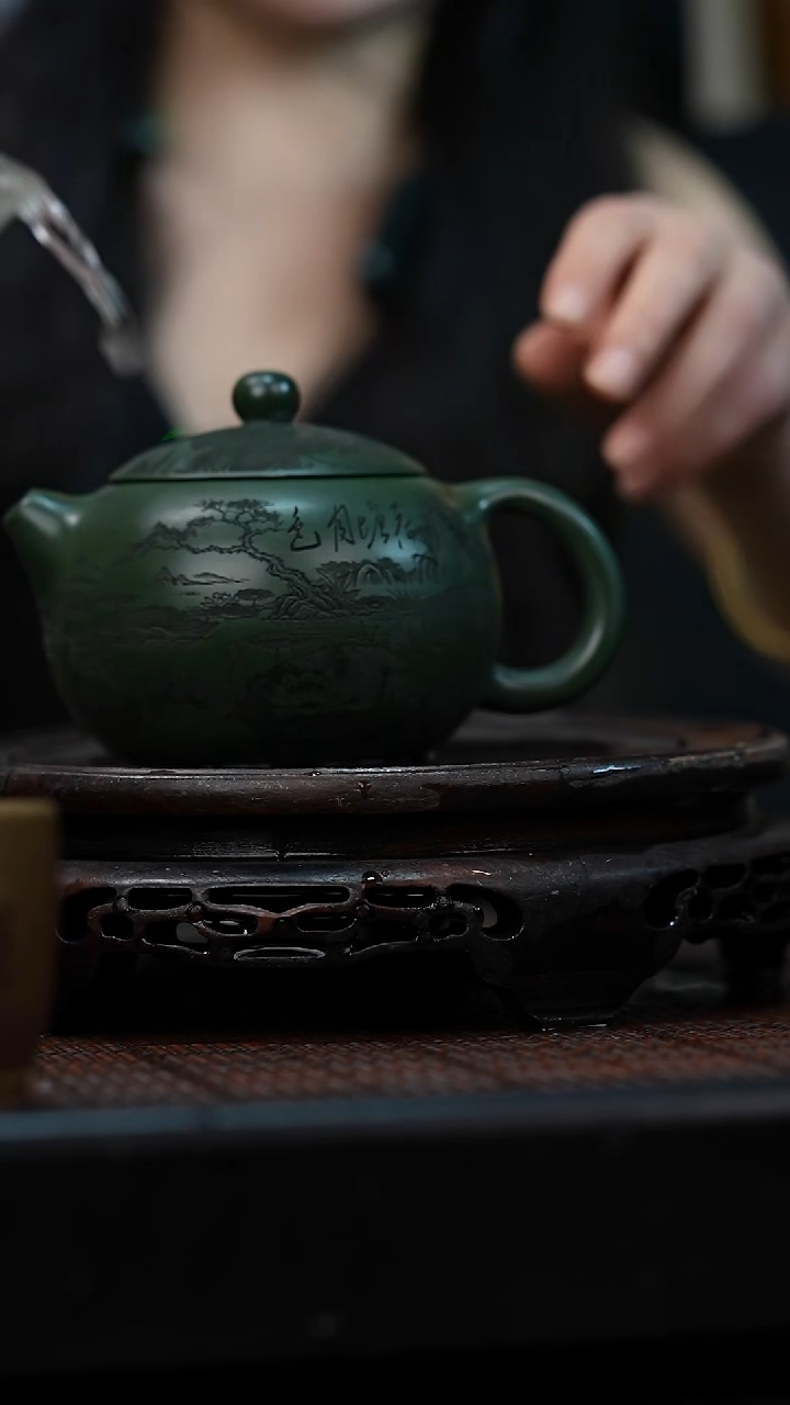 茶壶紫砂宜兴岁颐传砂原矿全手33