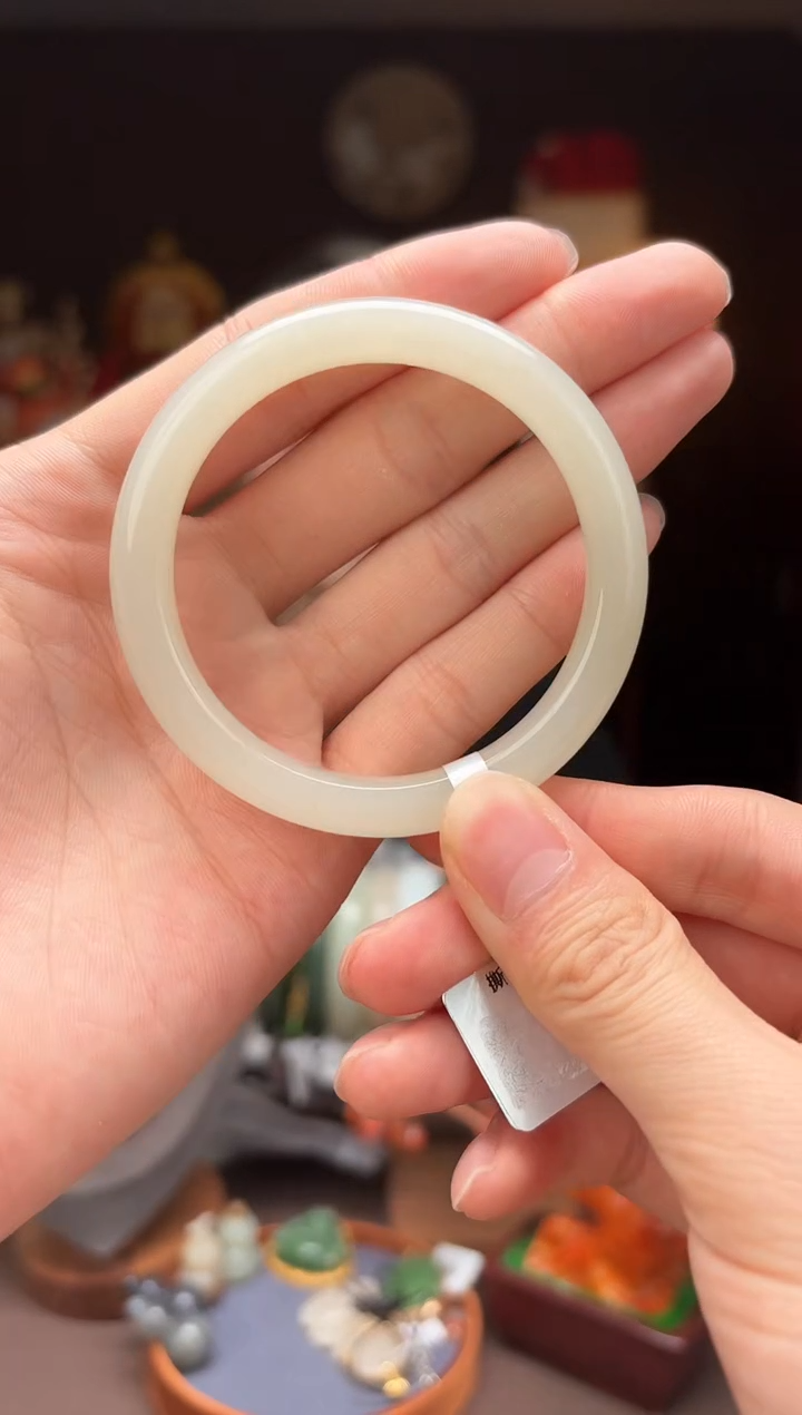 【闪购商品】和田玉X32-手镯-55mm未镶嵌-