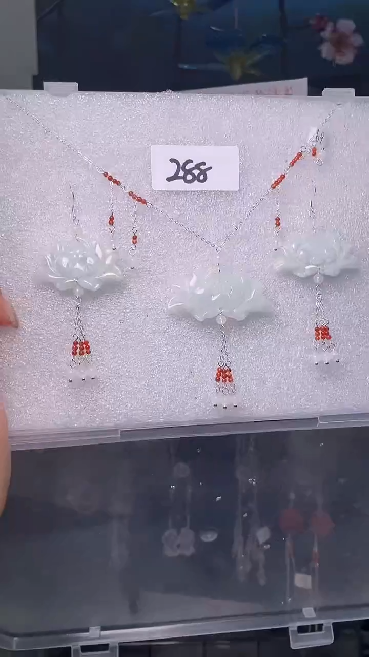 颈饰未镶嵌翡翠喜欢拍