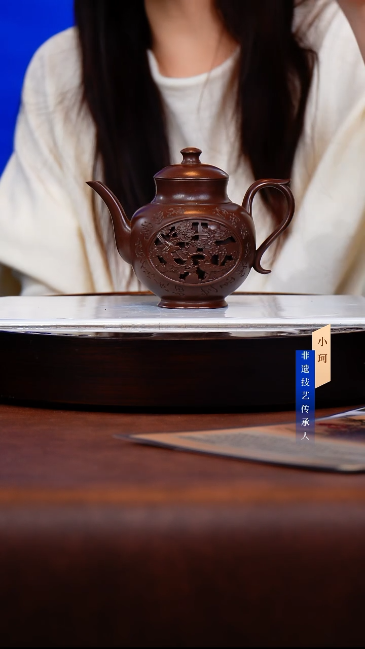 茶壶紫砂91号文革紫泥380cc左右            陶茶文化-蒋凌云