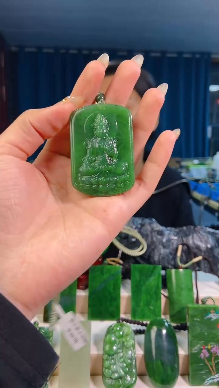 【闪购商品】和田玉挂件未镶嵌1