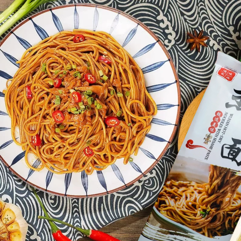 153g热干面10人份热干面武汉地道热干面速食方便面碱水面夜宵独立