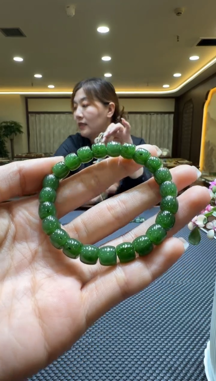 颈饰未镶嵌和田玉手串（多样性发一）8-9