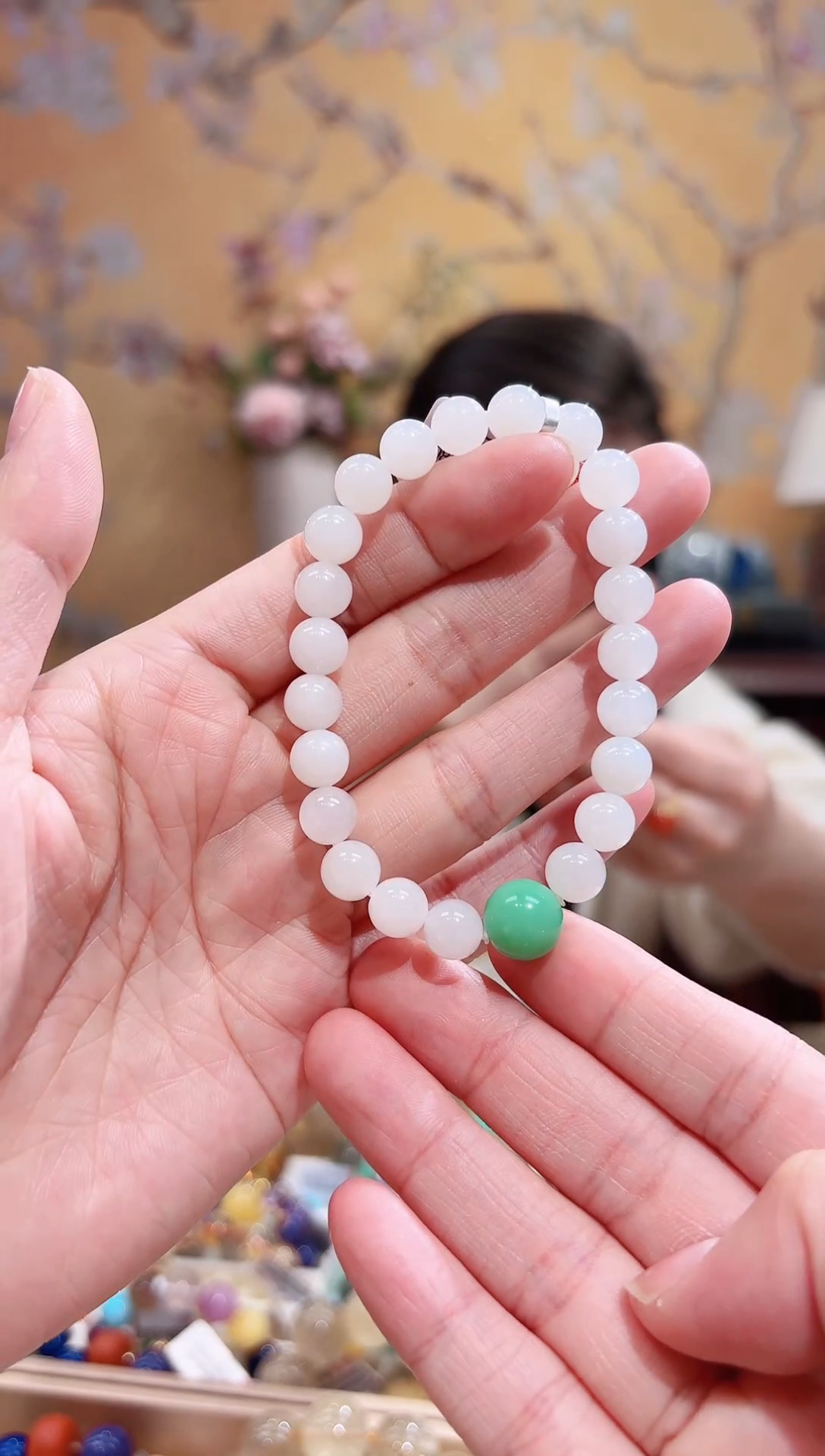 未镶嵌手链和田玉和田白玉设计款