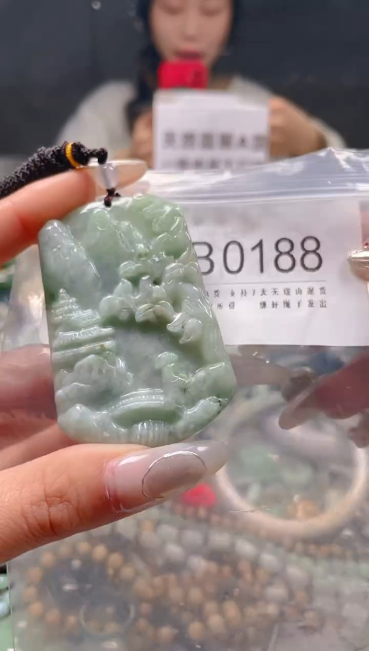 【闪购商品】翡翠颈饰未镶嵌/B/翡翠A货一图一物