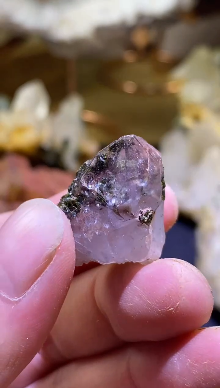 未镶嵌珠宝半成品水晶73号四川美姑超七花园水晶