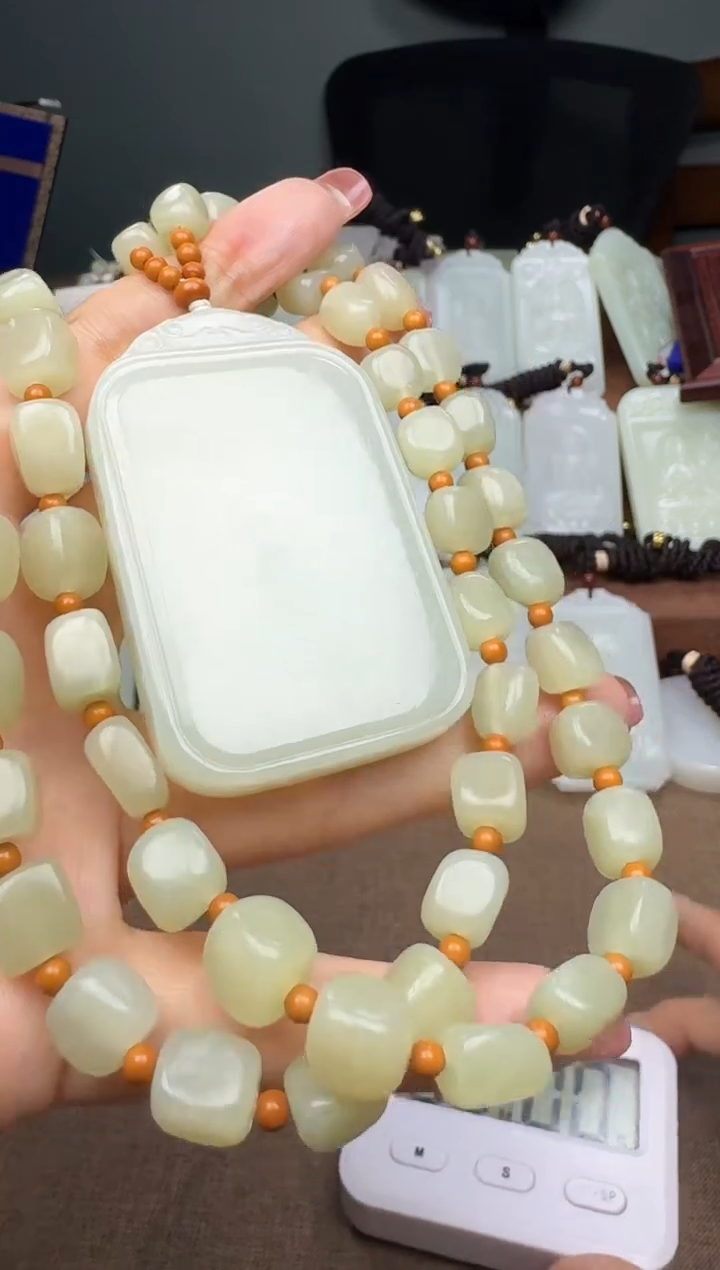 【闪购商品】和田玉颈饰未镶嵌和田玉挂件