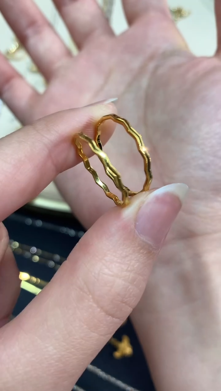 【闪购商品】18K金戒指/指环A541多样性发一件|920