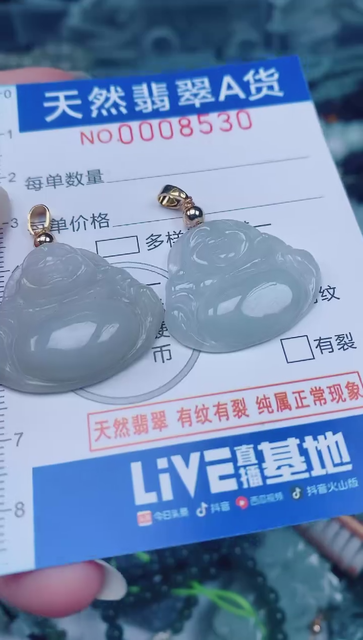 颈饰未镶嵌翡翠00008530