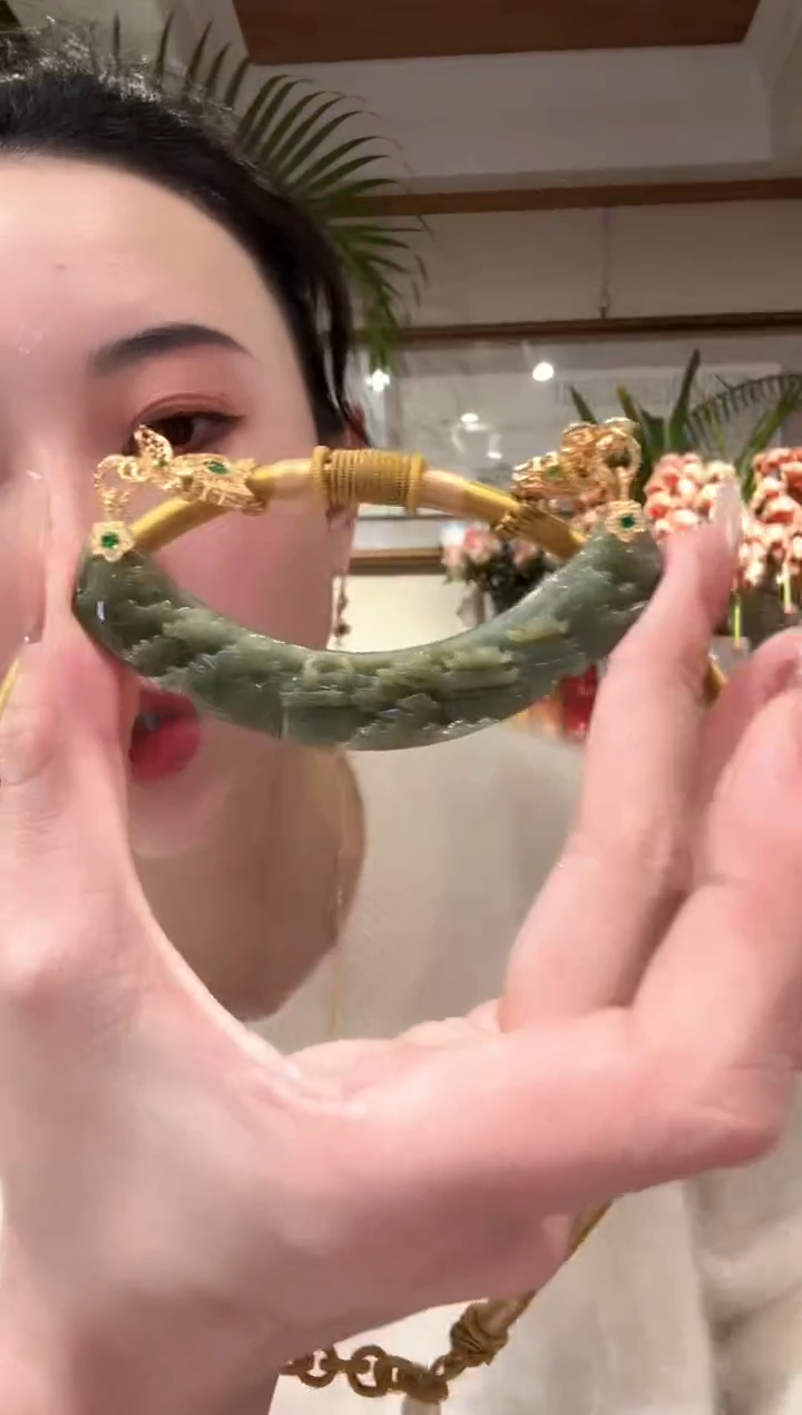 【闪购商品】翡翠颈饰未镶嵌国风