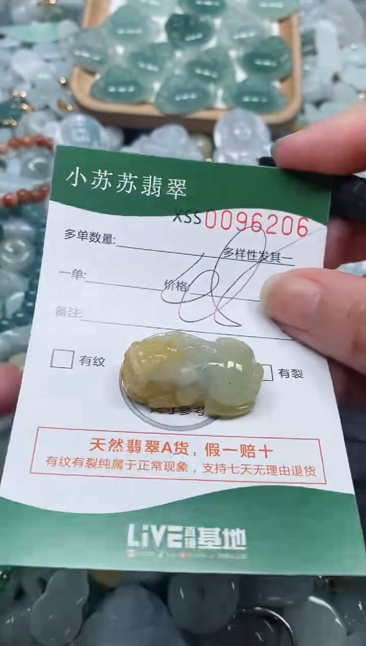 【闪购商品】翡翠颈饰未镶嵌闪购商品0096206