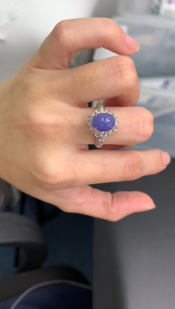 【闪购商品】定制翡翠18K金镶嵌模式推广期24小时鉴赏期