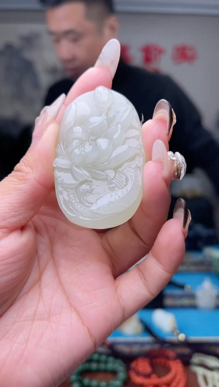 【闪购商品】和田玉挂件未镶嵌1