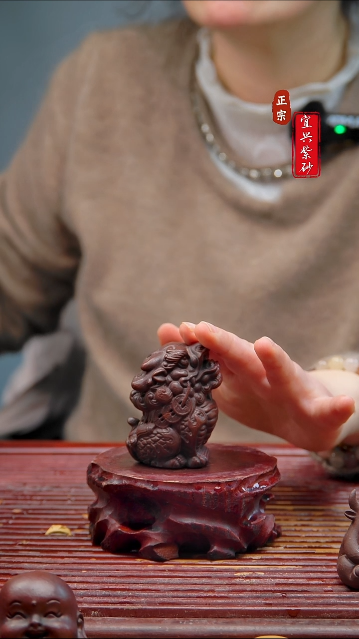 紫砂茶宠宜兴紫砂茶宠摆件
